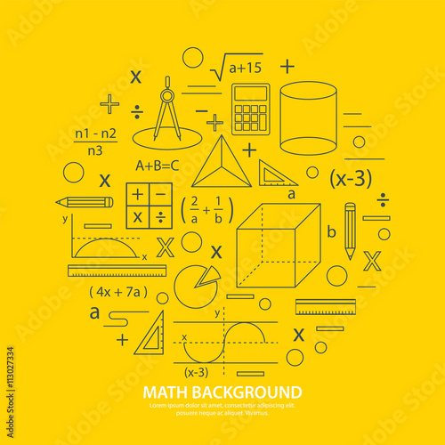 math icon background