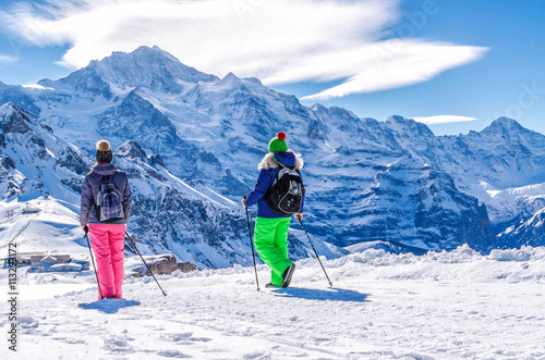 Hiking in the Alps