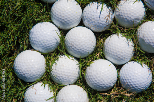 golf balls background