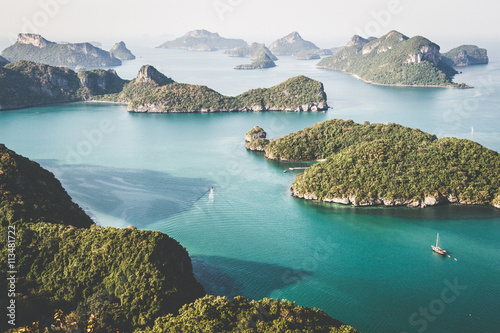 Amazing view of the Ang Thong National Park, Thailand