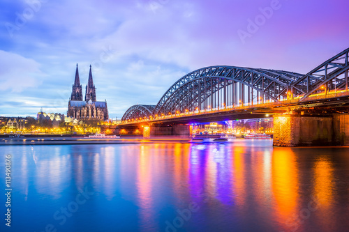 View of Cologne Cathedral in Cologne, Germany