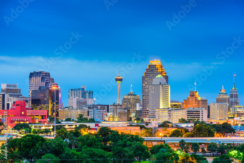 San Antonio Texas Skyline