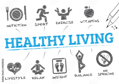 healthy living concept