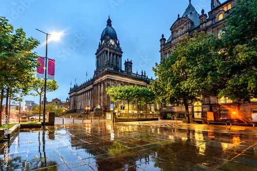 Leeds Town Hall, Leeds West Yorkshire,England