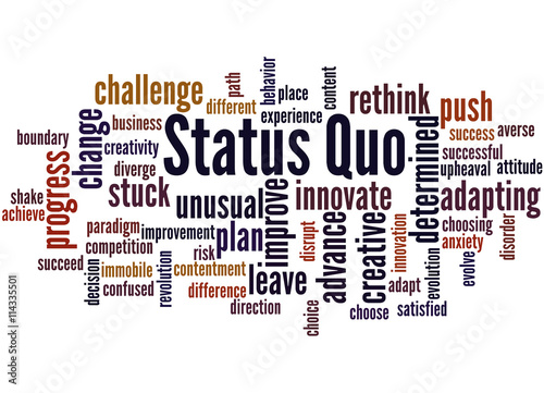 Status Quo, word cloud concept 9