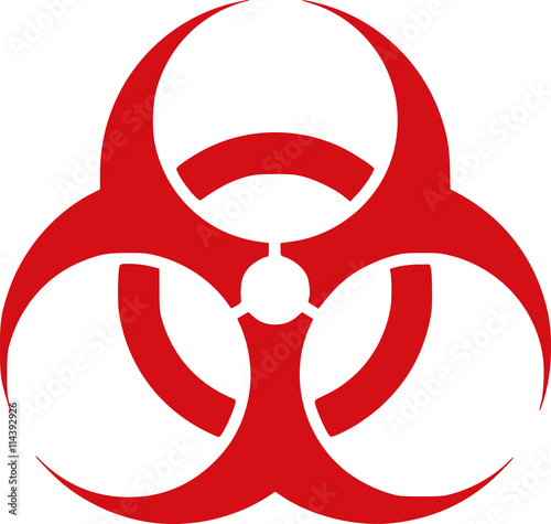 Red Biohazard - danger