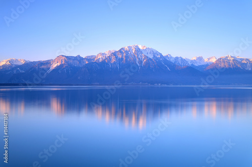 Switzerland Landscape : Lake Geneva of Montreux