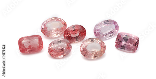 Natural Loose Padparadscha Sapphire gemstones