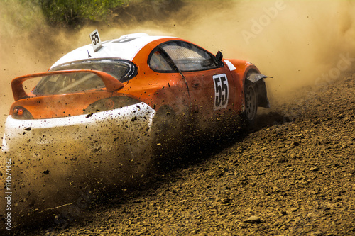 Cars on the autocross.