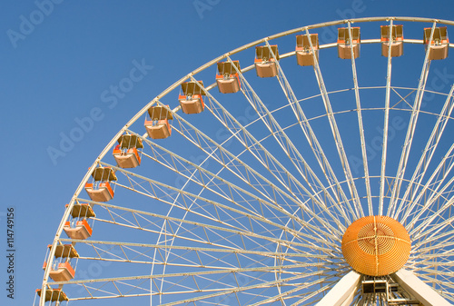 Ferris wheel at an amusement park in Wildwood New Jersey