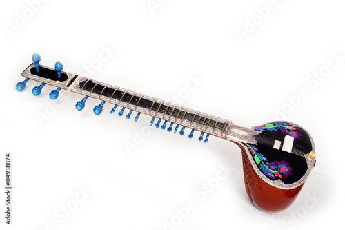 colorful sitar