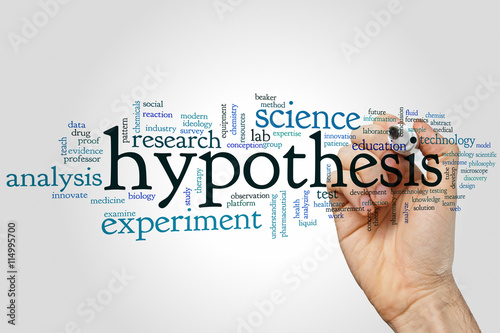 Hypothesis word cloud