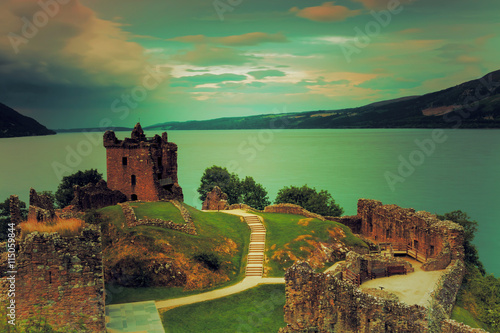 Château du Loch Ness: Urquhart Castle en Ecosse 