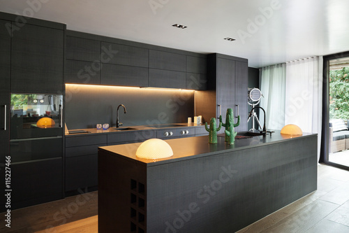 Interior, Modern kitchen