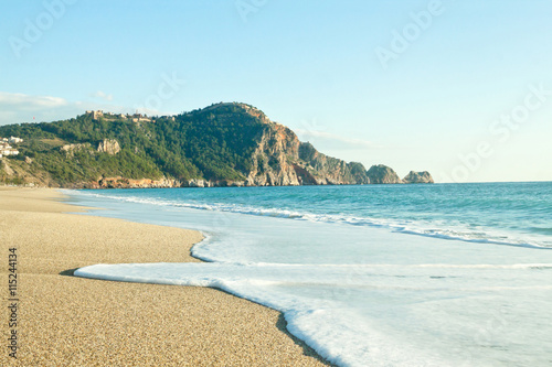 Cleopatra Beach (Kleopatra Beach) in Alanya, Turkey