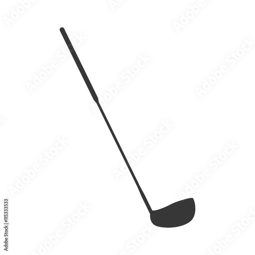 Sport concept represented by Golf club icon. Isolated and flat illustration 