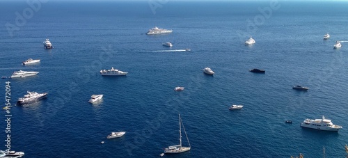 Jachten vor Capri