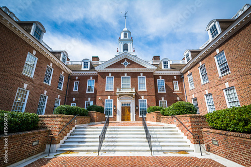 The Delaware State Capitol Building in Dover, Delaware.