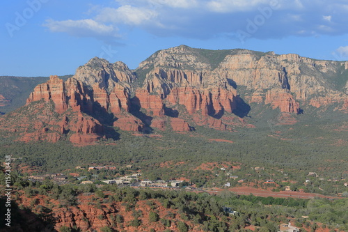 Sedona Scenery from Airport Mesa in the evening
