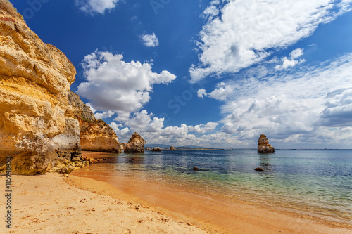 Atlantic ocean - Camilo beach Lagos, Algarve, Portugal