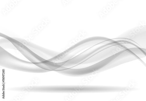 abstract wave background grey