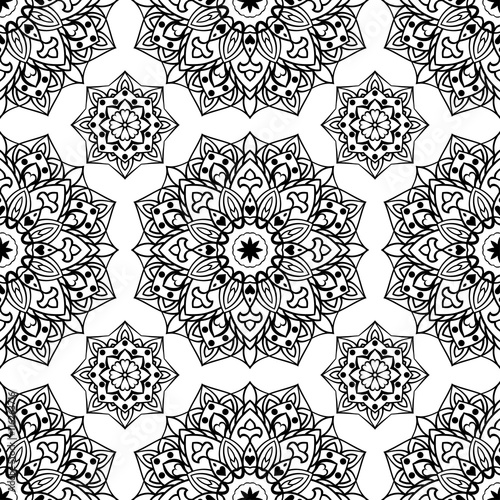 Black and white pattern.