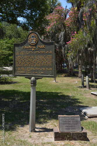 Colonial Park Cemetery has been closed to interments since 1853 and is the oldest intact municipal cemetery in Savannah. GA