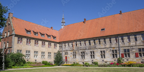 Panorama of the historical Frenswegen monastery in Nordhorn