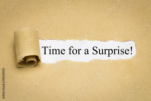 Time for a Surprise!