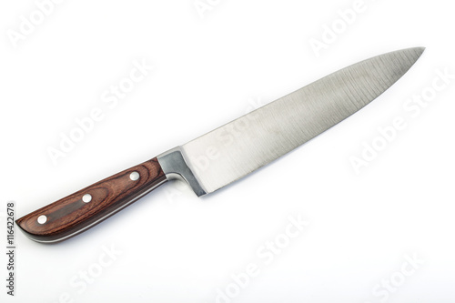 Kitchen knife isolated