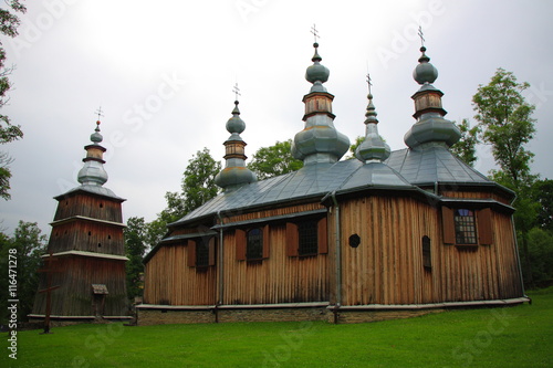 Łemkowska cerkiew w Turzańsku (Bieszczady, Polska) wpisana na listę zabytków UNESCO.