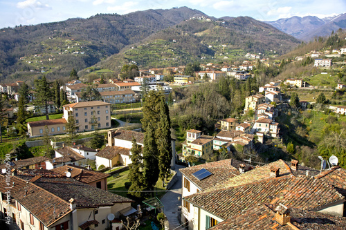 Barga village in Tuscany