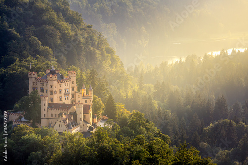 Hohenschwangau castle at Fussen Bavaria, Germany