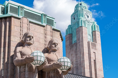 Main Railway Station. Helsinki, Finland