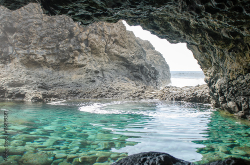 Charco Azul, Blue Pool, El Hierro.