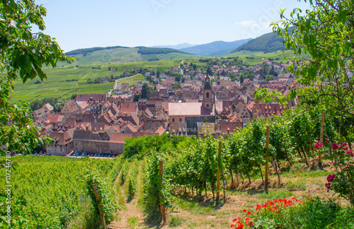Alsace village de Riquewihr 