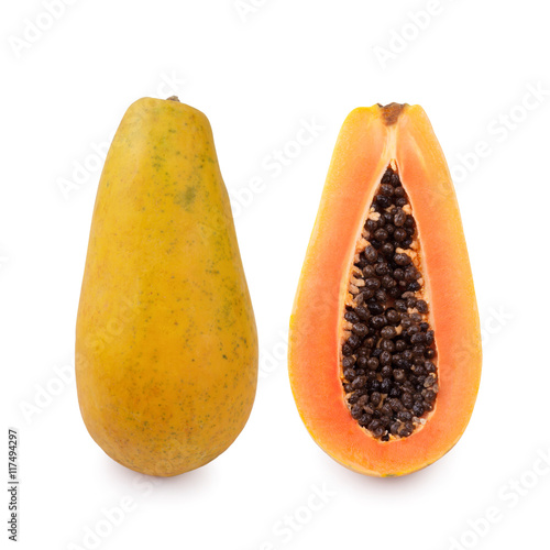 Fresh and tasty papaya