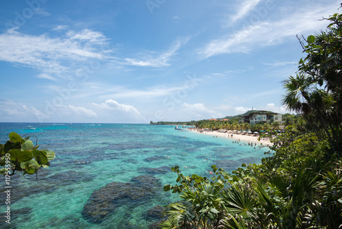 View of West Bay Roatan, Honduras