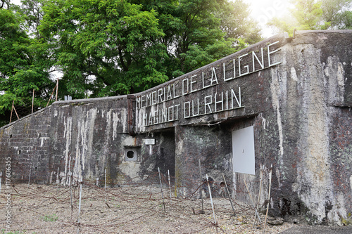 mémorial de la ligne Maginot du Rhin à Marckolsheim (Alsace, France)