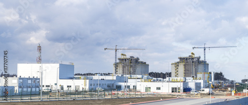 Terminal LNG w Świnoujściu w trakcie budowy