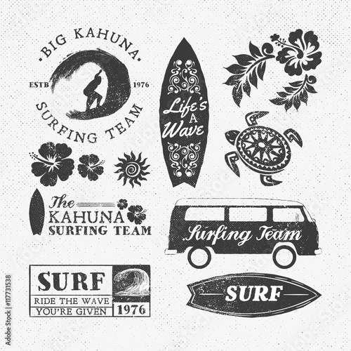 Surf team logos