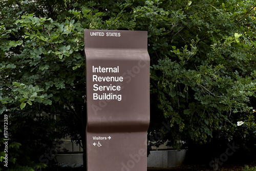 Internal Revenue Service Building Sign