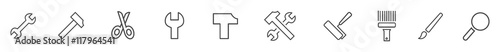 Tools Icons (Outline)