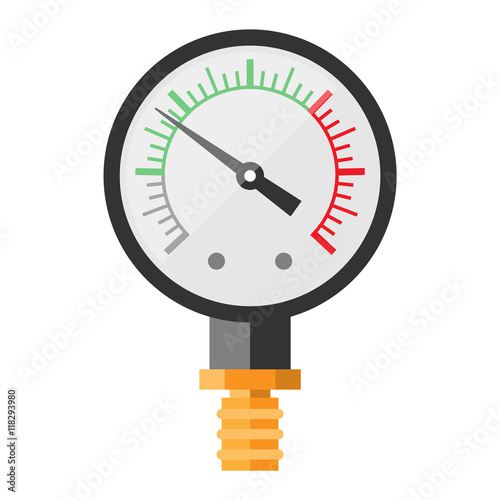 Pressure sensor manometer isolated