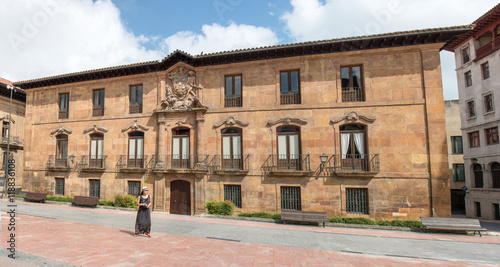 Oviedo Palacio de Valdecarzana-Heredia de Plaza de Alfonso II el Casto Spanien Nordspanien Asturien (Asturias)