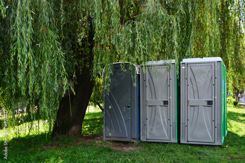 Portable toilets - outdoor portapotty