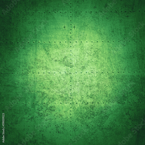 abstract green background, grunge metal