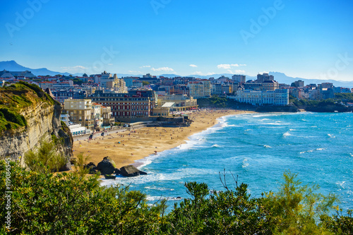 Biarritz Grande Plage in France