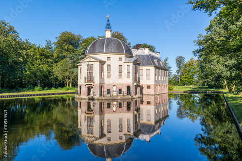 Manor estate Trompenburgh in 's Graveland, Gooi district in Netherlands