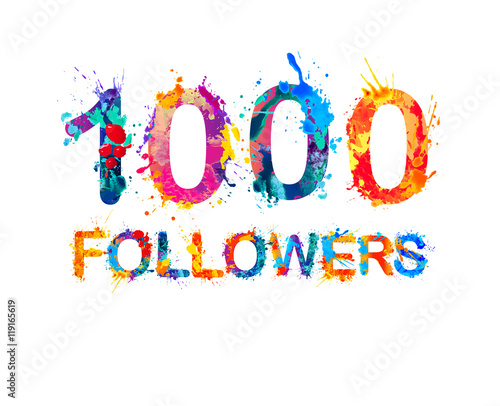 1000 (one thousand) followers
